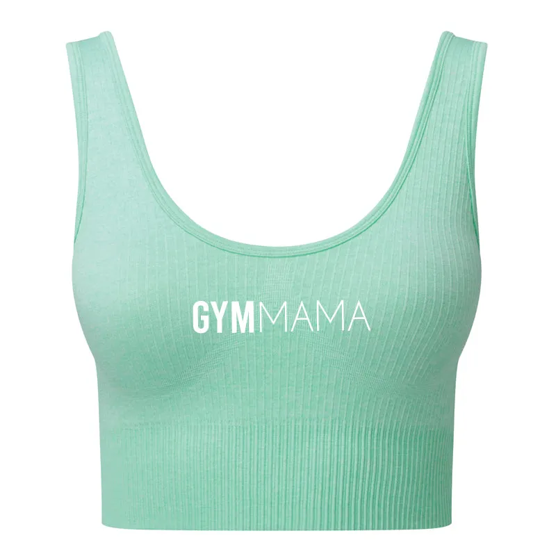 Gym Mama Jenny Ribbed Sports Bra